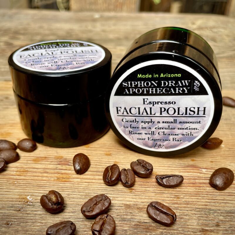 Espresso Facial Polish Siphon Draw Apothecary