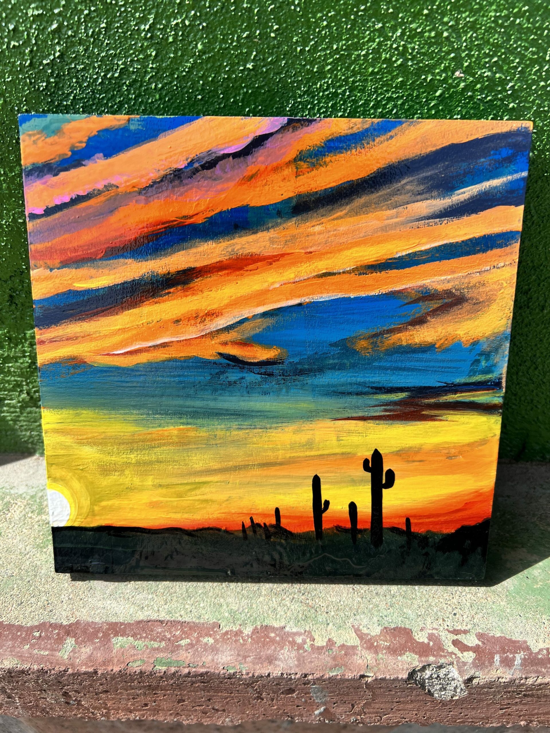 Arizona Colorful Sunset - painted for you when you order - Image 4